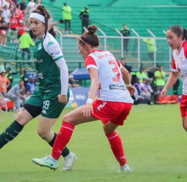 Deportivo Cali y Santa Fe disputaron la final más reciente de la Liga Femenina.