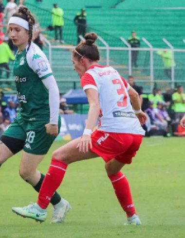 Deportivo Cali y Santa Fe disputaron la final más reciente de la Liga Femenina.