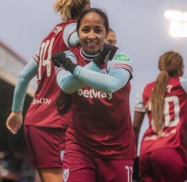 Manuela Pavi anotó su segundo gol desde su llegada al West Ham.