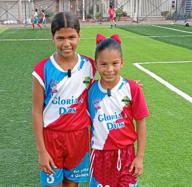Ana María Gutiérrez y María José Donado, dos talentos del fútbol femenino en formación. 0