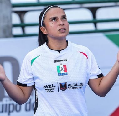 La cesarense Stefanny Navas debutó con su nuevo equipo, el Once Caldas de Manizales.