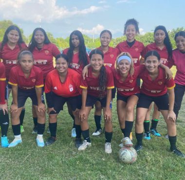 FC Internacional es uno de los equipos que participa en la Supercopa Vallenata de fútbol 9 femenino.