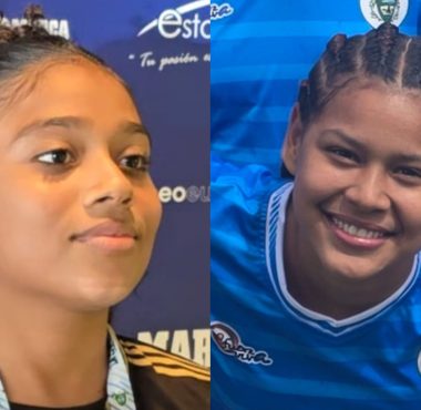 Las talentosas Karol Vega y Wendy Castro representarán el fútbol femenino de Becerril en España.