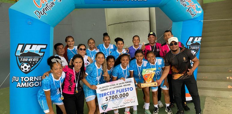 Bichotas FC fue el tercer mejor equipo de los 12 que disputaron el ‘Torneo Nacional’ de Futsalón femenino.