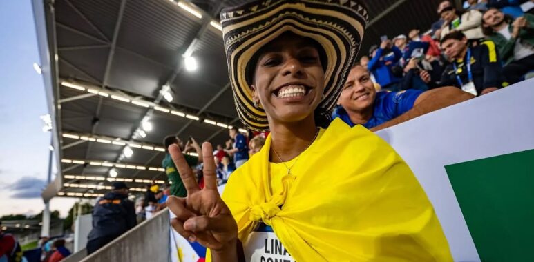 La atleta vallenata Natalia Carolina Linares González volvió a dejar en alto la bandera colombiana.