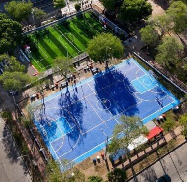 El Parque El Viajero, uno de los escenarios icónicos de la ciudad fue intervenido en 20 días de trabajos.