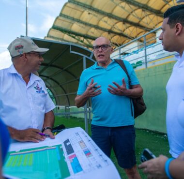 Sergio Font, delegado técnico internacional en la competencia de para tiro con arco, entregó un balance positivo sobre el estadio Armando Maestre Pavajeau.