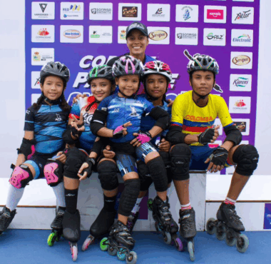 El torneo lleva el nombre de Andrea Cañón, referente del patinaje mundial y orgullo vallenato.