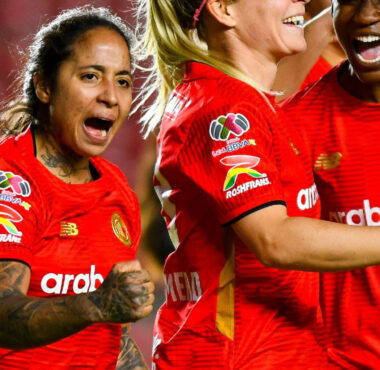 La delantera colombiana Manuela Pavi se estrenó con la camiseta del Toluca.