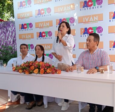 En rueda de prensa realizada en la sede del Pacto Histórico en Valledupar, Alexandra Pineda agradeció a quienes la apoyaron con su voto en las urnas.
