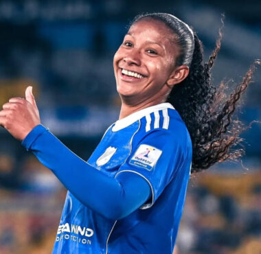 Ledys Calvo fue una de las jugadoras destacadas en la fecha 4 de la Liga Femenina tras anotar en el triunfo de Millonarios.