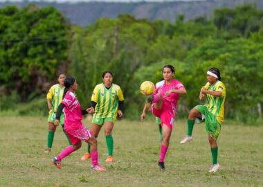 El talento del fútbol femenino se demuestra también en Curumaní y sus corregimientos.